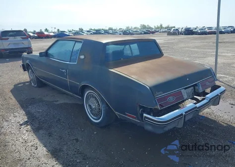 1984 Buick Riviera z USA, uszkodzony, nr VIN 1G4AZ57Y5EE411516